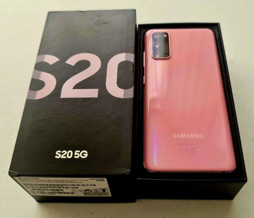 Samsung S20 Pink 128gb CPO