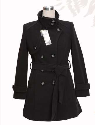 Double Breasted Big Lapel Coat Size M-L