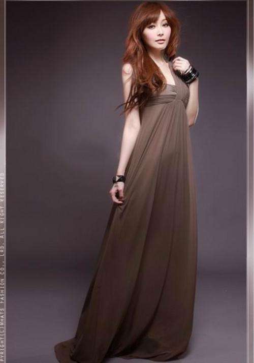 Day or Evening Long Fashion Dress