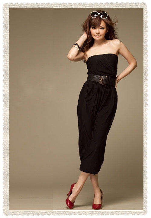 !!!NEW!!!  Black Wrapped Jumpsuit (S-M)