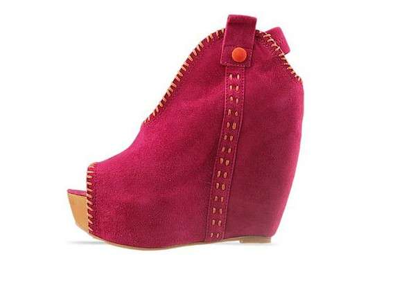!!NEW!! 2011 Spring Fashion Retro Wedge in Pink (Size 2.5 - 6)