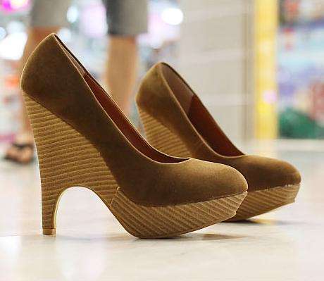 Brown Shoes Wedge