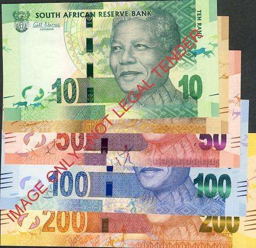 Gill Marcus Second Issue Set of Banknotes unc condition