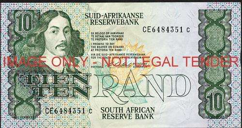 CL Stals First Issue Ten  Rand Prefix CE ef condition