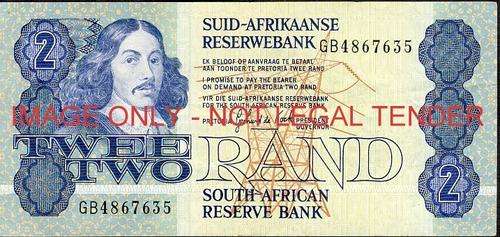 GPC de Kock Third Issue Two Rand Prefix GB ef condition