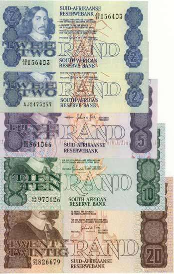 GdeKock  2nd issue set     -  unc conditions