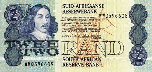 CL Stals first issue Two Rand replacement  WW  unc condition (only 735 000 printed)