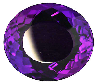 20.76 ct  - AMETHYST OVAL  - GISA CERTIFIED