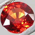 BEAUTIFULL 6.7ct Round Padparadscha SAPPHIRE Gem AAA+++
