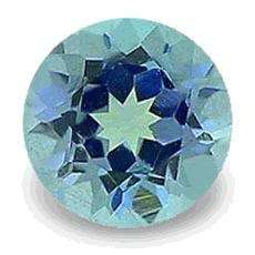 0.4CT ROUND TANZANITE NATURAL VIOLET BLUE