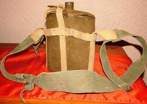 Old Army Water bottle and shoulder strap