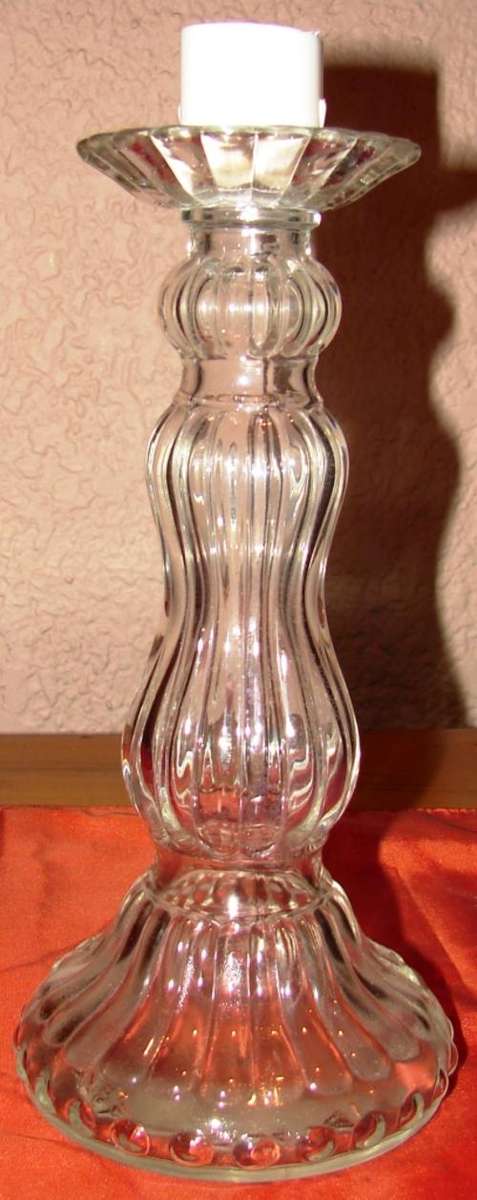 Roger and Gallet-Made in France-Candle Holder-H 25 cm and BW 11 cm-Good condition