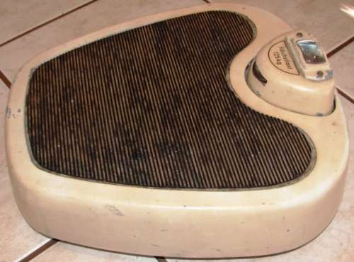 Vintage Hochstlast 125 kg German Bathroom scale-working