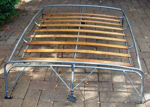 Original vintage Sterling VW beetle roof rack -Fits sedans all year models-good condition/complete