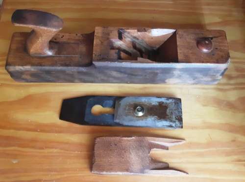 Antique Warrented Wooden  Planer - Length 45 cm