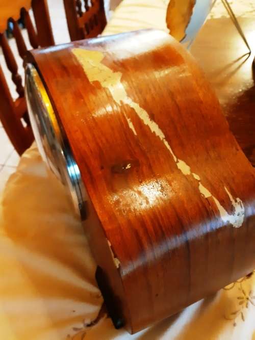 Beautiful 14 day Enfield  made in England Mantle clock-100% working-dia L 40 cm, H 23 cm w 16 cm