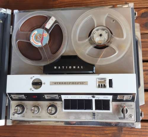 Vintage National Stereophonic Matsushita model RS-772 recorder-made in Japan-complete and working