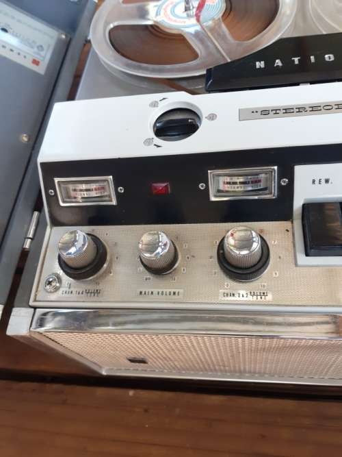 Vintage National Stereophonic Matsushita model RS-772 recorder-made in Japan-complete and working