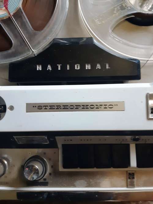 Vintage National Stereophonic Matsushita model RS-772 recorder-made in Japan-complete and working