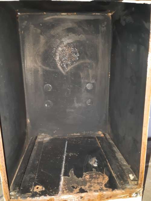 Vintage SA Railway Services SARS red one way Railway signal Lantern with inside  burner