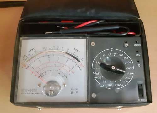 Vintage Kyoritsu KEW 6610 Multi Tester Volt Meter in original box