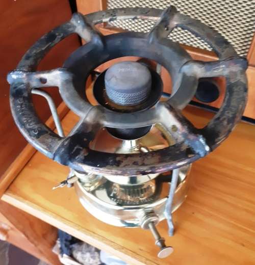 Vintage Primus Regd Trade Mark Paraffin stove-Made under licence AB Bahco Sweden-complete/working