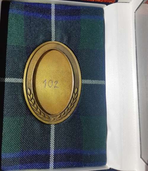 Witwatersrand Rifles 1903-2003 Pro Deo Et Patria "For God and Country" Medallion-no 102