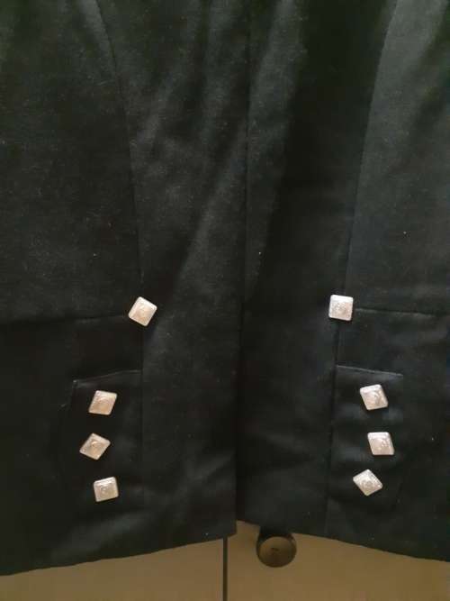 Traditional Scotties jacket/under jacket weared with a Kilt-100% wool (Transvaal Scottish battalion)
