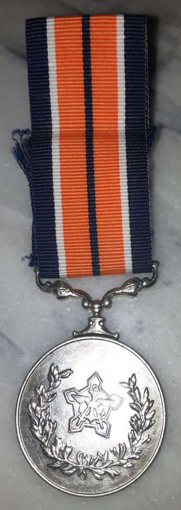 SADF  Silver General Service (no date) Medal-very good condition