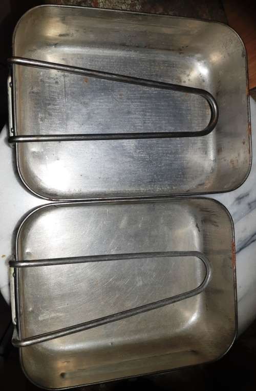 Very old military metal dixie-stamped MB 2-41-good condition