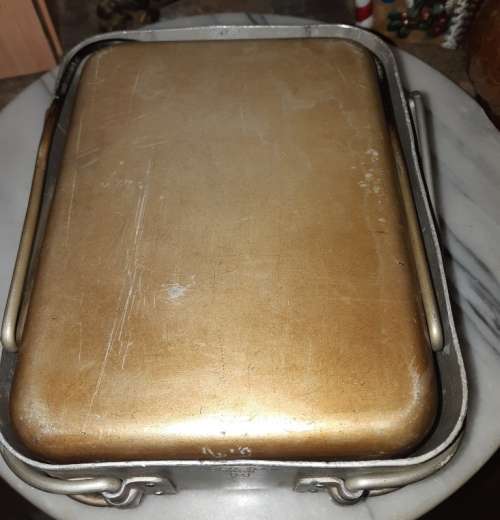 Old SADF Border War metal dixie-stamped Jager Rand 1968 (M) with character