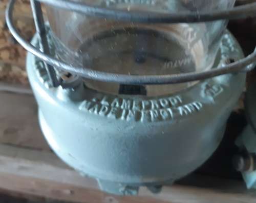 2  Extremely strong FLP WP Well glass Fire proof Domed lights-Made England weighs 3.8 kg`s each