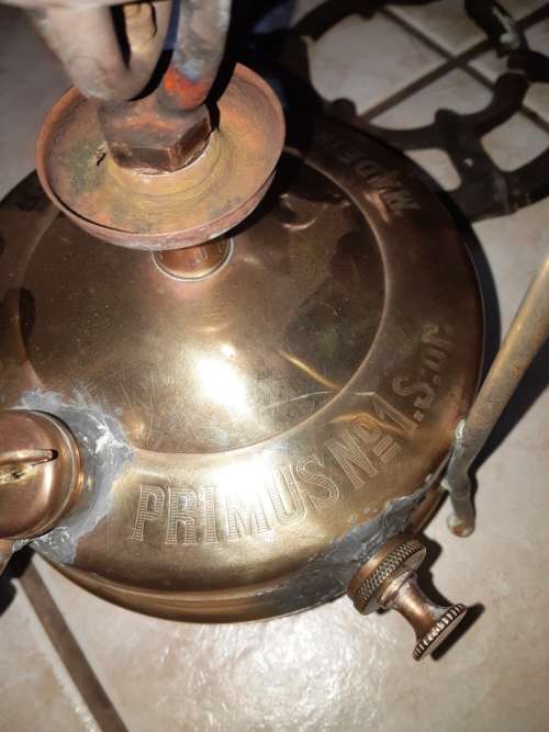 Vintage Primus no1:S:or. Made in Sweden T32 stamped-paraffin stove/primus-not tested