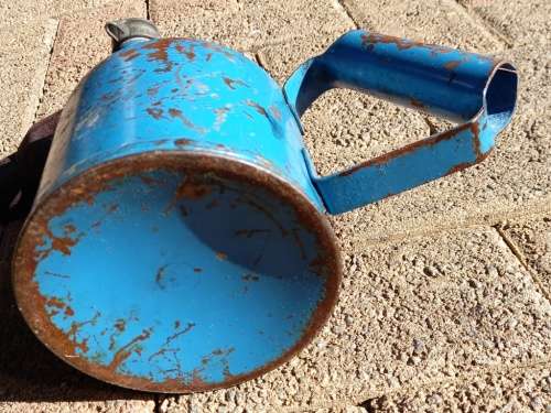 Big blue vintage Blow Torch-complete and still working