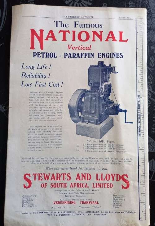 2 x Copies of "Farmers Advocate" an Agriculture Magazine/newspaper 1924 and 1931