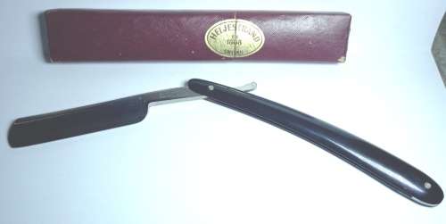 Antique C.V. Heljestrand Eskilstuna Sweden MK no 7 Cut Throat Knife -never used in box-free shipping