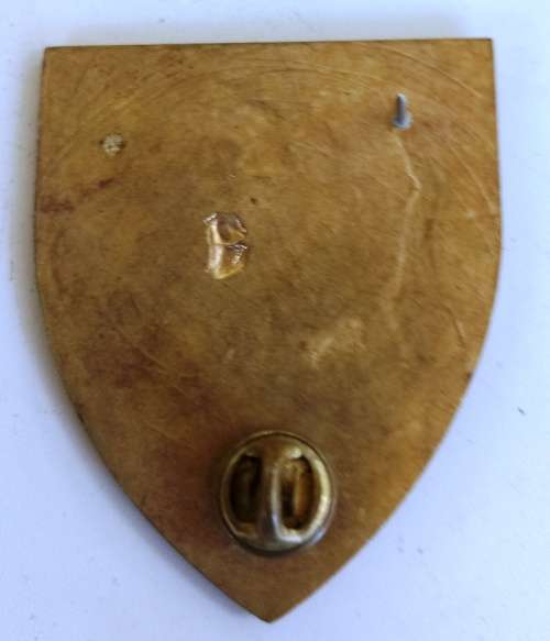 SADF-SA Army Headquarters (gold type) Shoulder Flash (dia.6 cm x 5 cm)