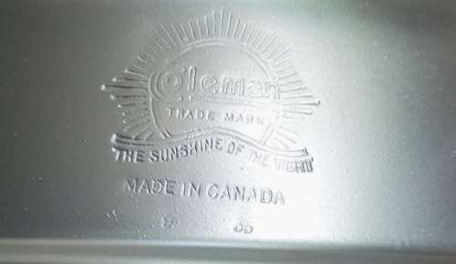 Antique Coleman Quick Lite Made in Canada 9/35 `Sunshine of the Night` Lantern