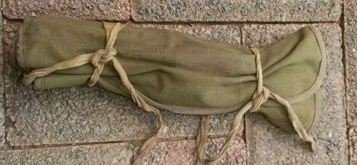 Complete Border War Army Rifle7.62 cleaning Kit in canvas  carry holder