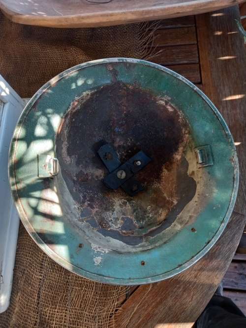 South African Brodie Steel helmet World War II-No 1