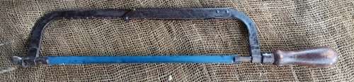 NICE VINTAGE  MILLERS GREENFIELD  NO -1934 B ADJUSTABLE HACKSAW-L 50 CM