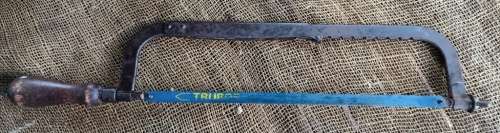 NICE VINTAGE  MILLERS GREENFIELD  NO -1934 B ADJUSTABLE HACKSAW-L 50 CM