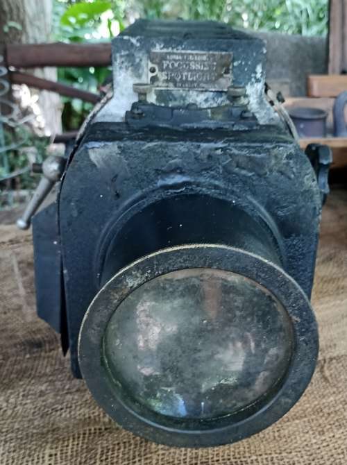 Wow!!... Big Antique Kodak LTD London `Focussing Spotlight`- Made in Great Britian