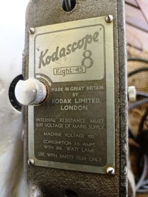 Antique Solid Metal Kodascope Eight Model 45 -  8 mm Movie Projector from the 1930`s