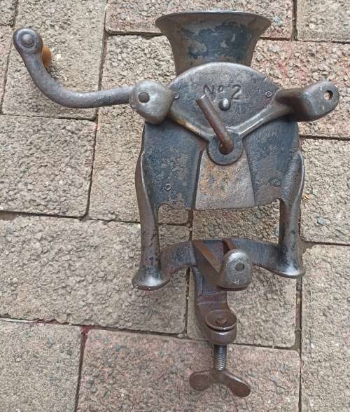 Lovelock London no 2 vintage Coffee Grinder-  complete and in working order