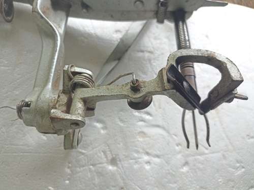 VINTAGE GERMAN `PEFRA PATENT TRIUMPF` MECHANICAL APPLE & PEAR PEELER c1940s