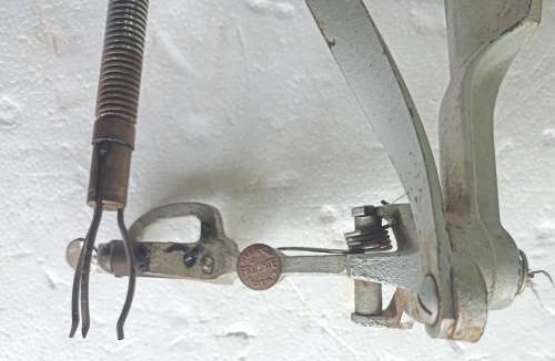 VINTAGE GERMAN `PEFRA PATENT TRIUMPF` MECHANICAL APPLE & PEAR PEELER c1940s