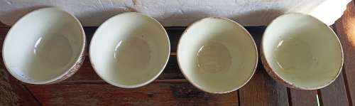 4 x Voortrekker Herdenkings bakkies Groot trek 1838-1938-2 sold-only 2 available -H7 cm TW 11 cm