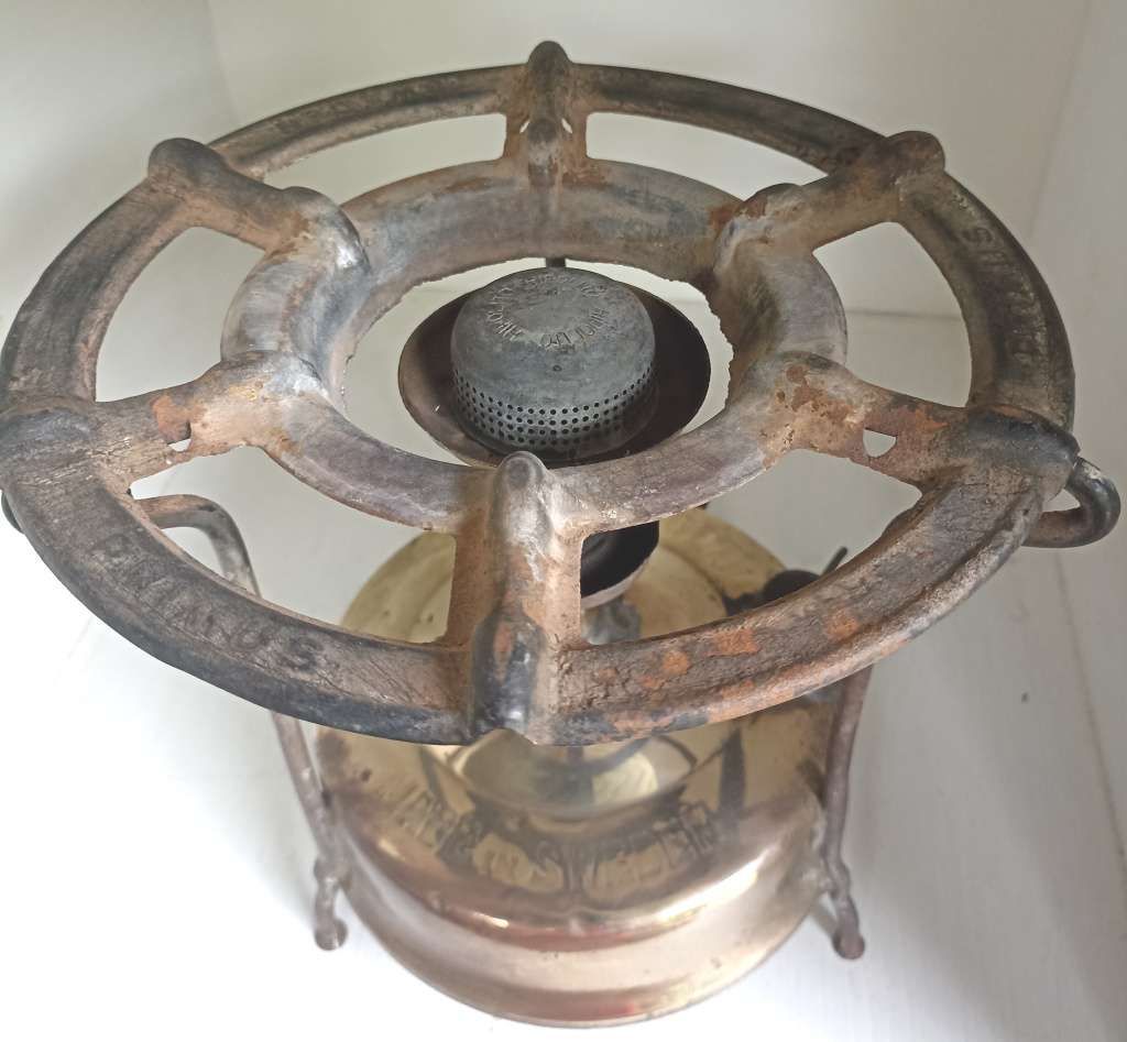 Vintage Radius No: 1. S:or. Brass Primus Stove-Made by A.B. Radius, Stockholm Sweden-working