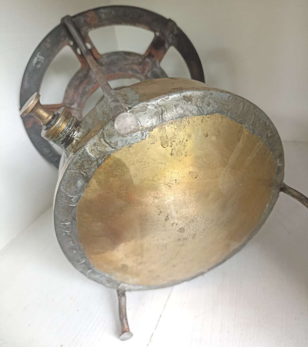 Vintage Radius No: 1. S:or. Brass Primus Stove-Made by A.B. Radius, Stockholm Sweden-working